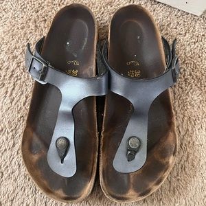 Worn Birkenstocks 39
